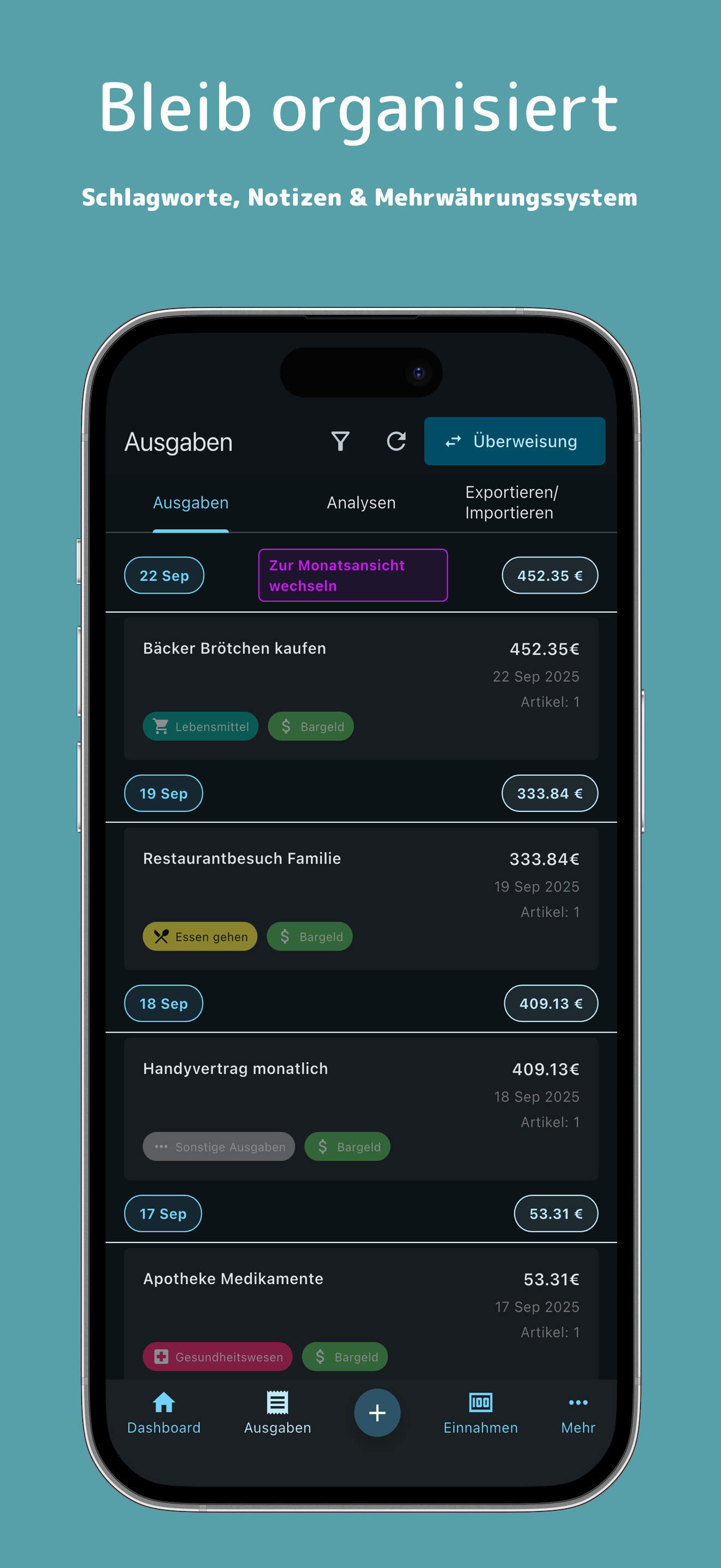 Automatische Kategorisierung