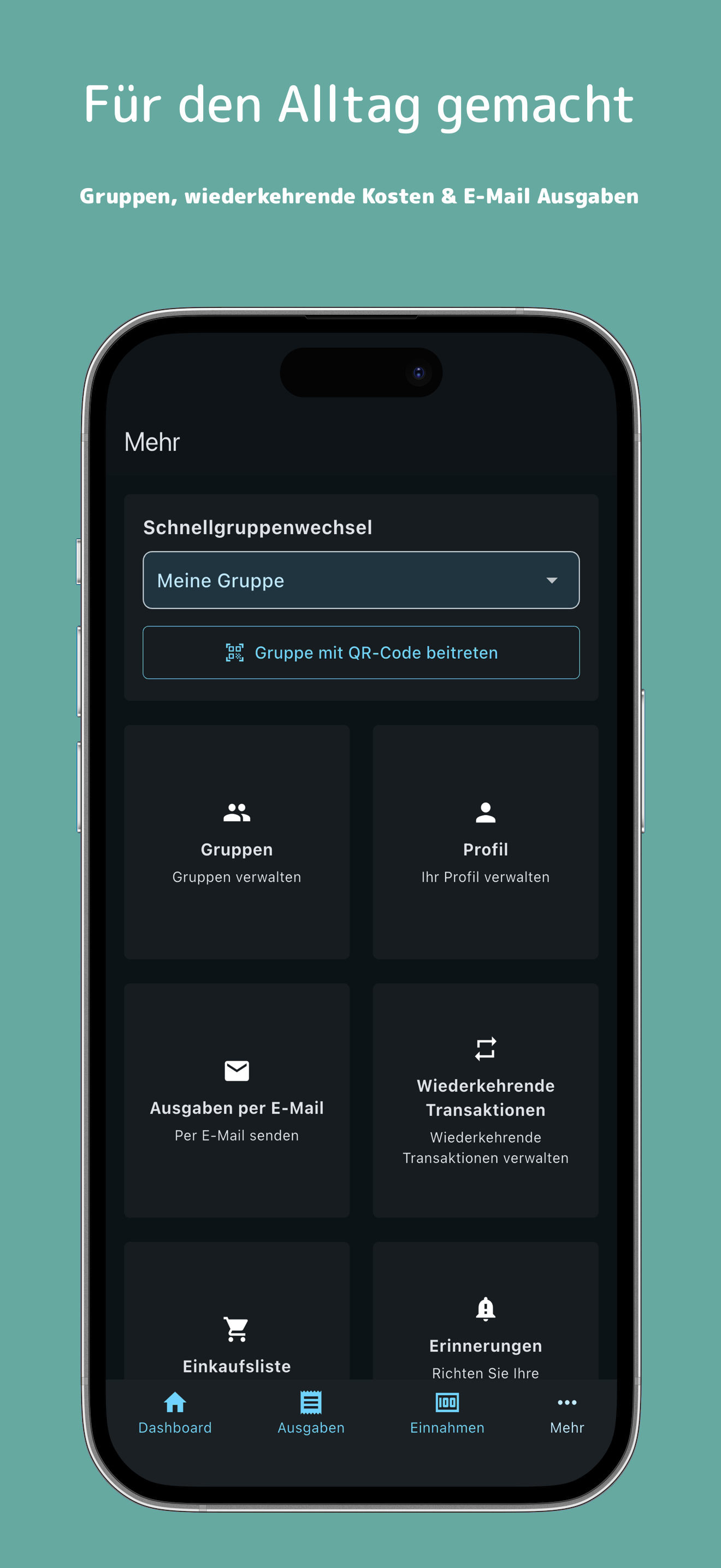 Sicheres Gruppensharing