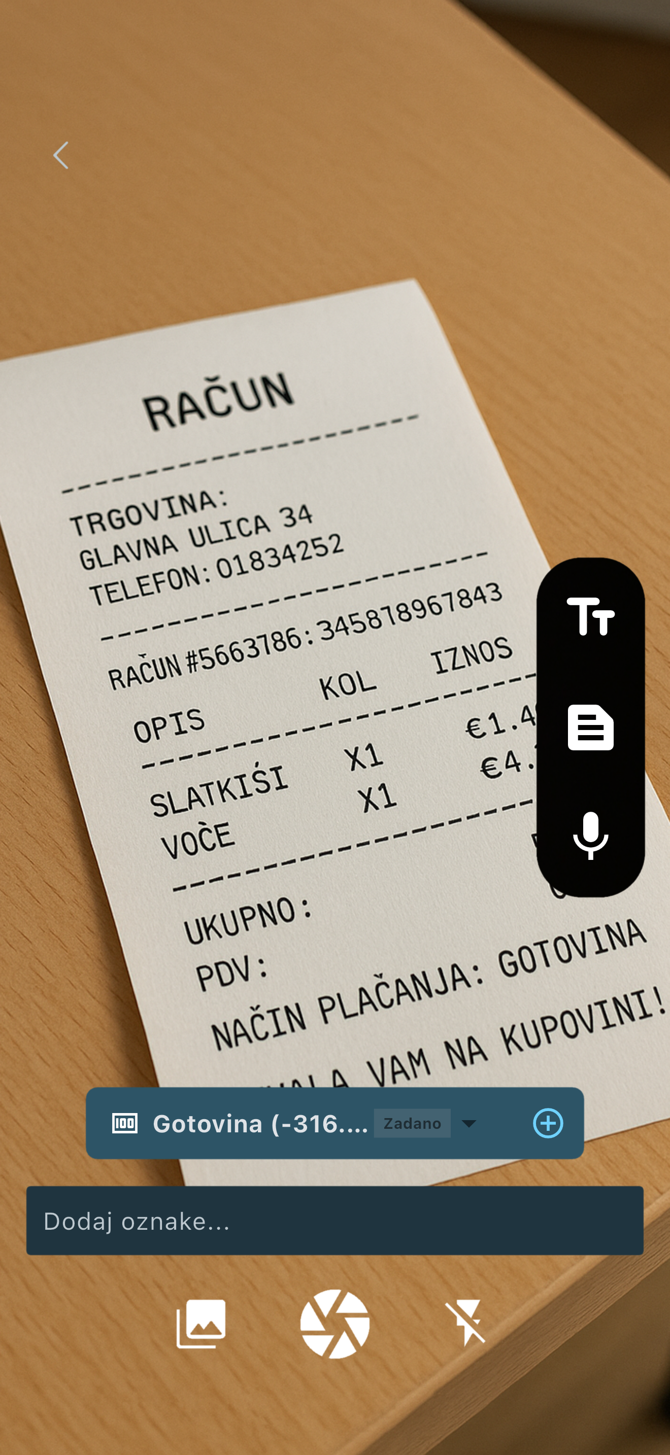 Pregled aplikacije slika 1