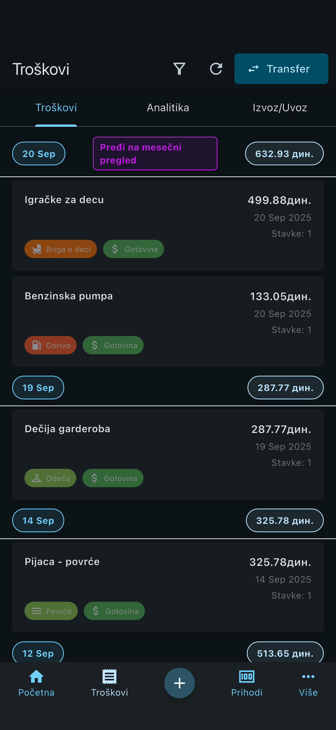 Pregled aplikacije slika 3